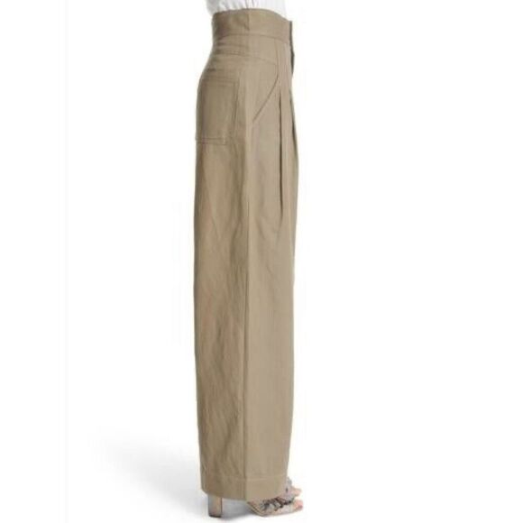 NEW Rebecca Taylor La Vie Women’s 28 Laurel Linen Twill Pant Slacks - Picture 2 of 9